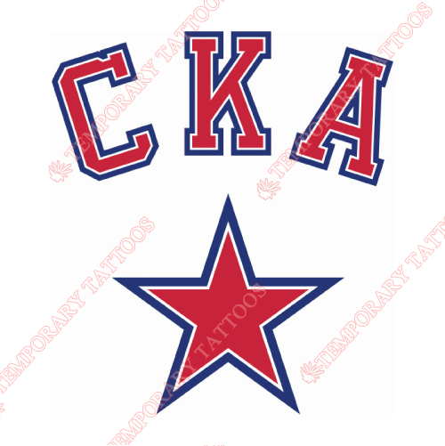 SKA Saint Petersburg Customize Temporary Tattoos Stickers NO.7293